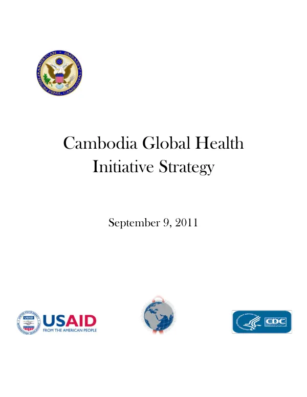 Cambodia global health initiative strategy
