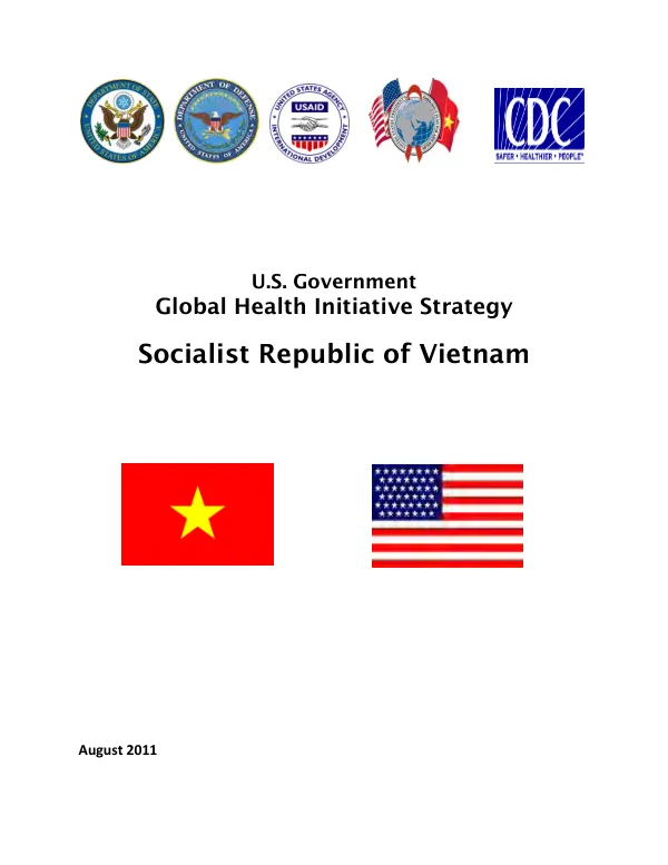 U.S. Government global health initiative strategy : Socialist Republic of Vietnam