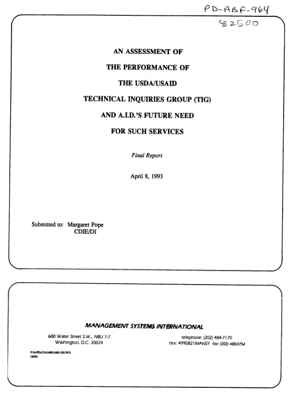 ADS chapter 220 : use of reliable partner country systems for direct management and implementation of assistance