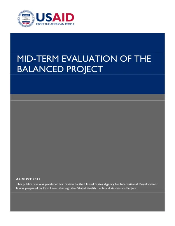 Mid-term evaluation of the BALANCED project