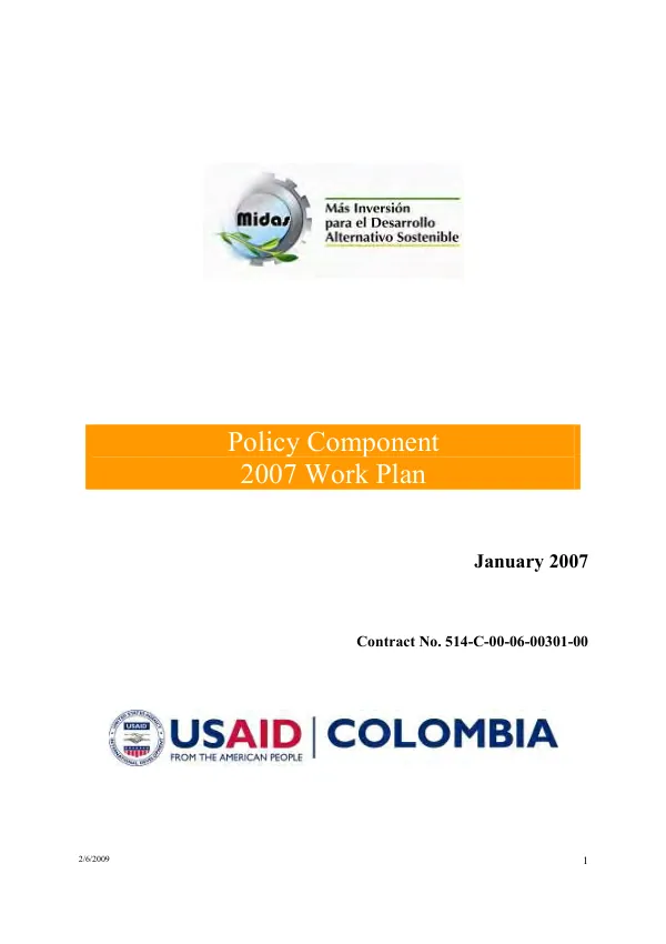 MIDAS policy component