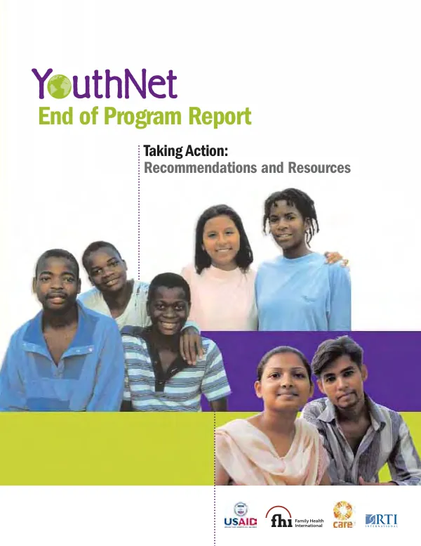 YouthNet end of program report : taking action : recommendations and resources