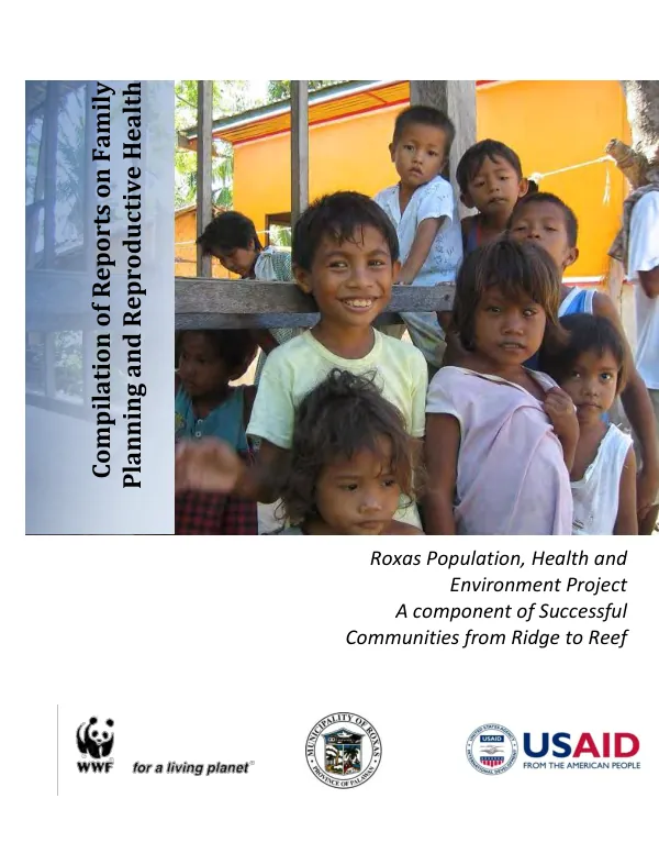 Compilation of reports on reproductive health and family planning