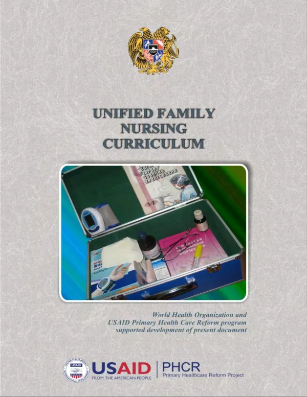 Unified family nursing curriculum