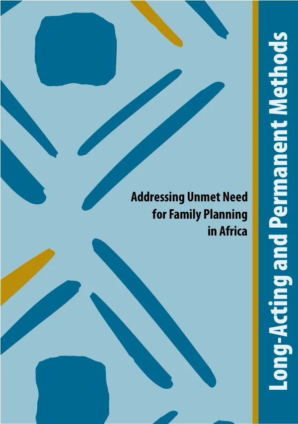 Addressing unmet need for family planning in Africa