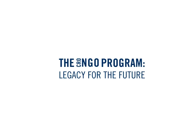 The CroNGO program : legacy for the future