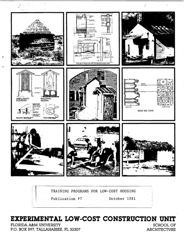 Training programs for low-cost housing