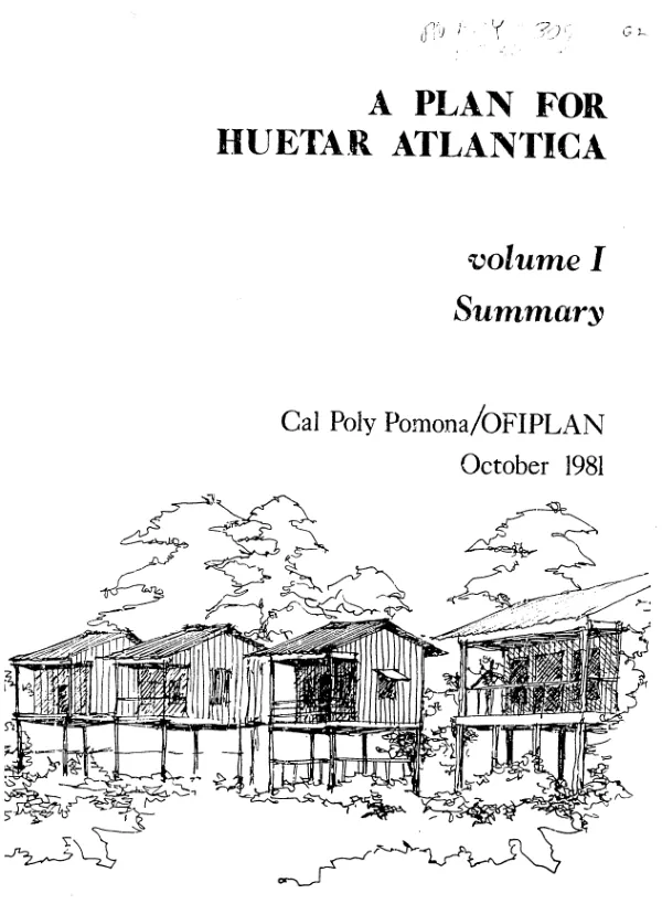 Plan for region Huetar Atlantica : summary
