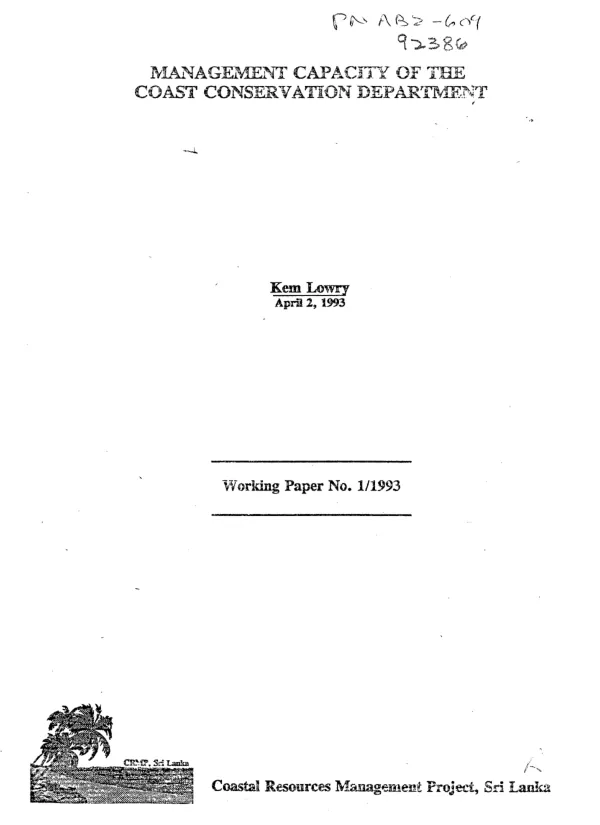 Integrated improvement program for the urban poor : an orientation for project design and implementation. Volume II. Annexes