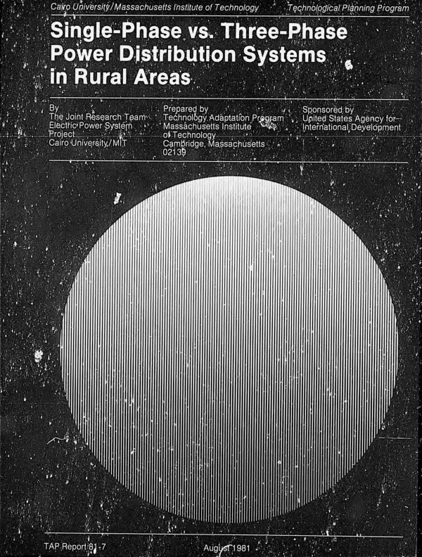 Single - phase vs. three - phase power distribution systems in rural areas