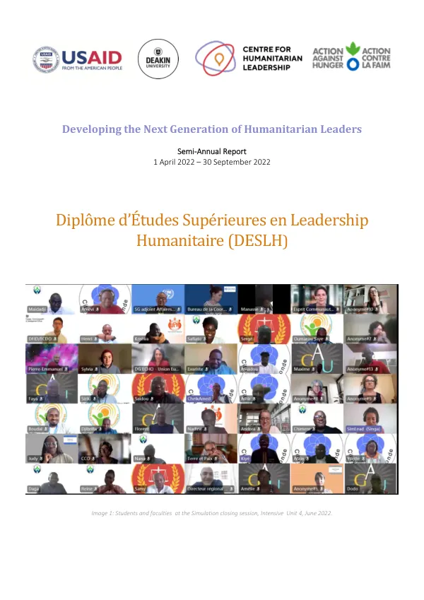 Developing the Next Generation of Humanitarian Leaders