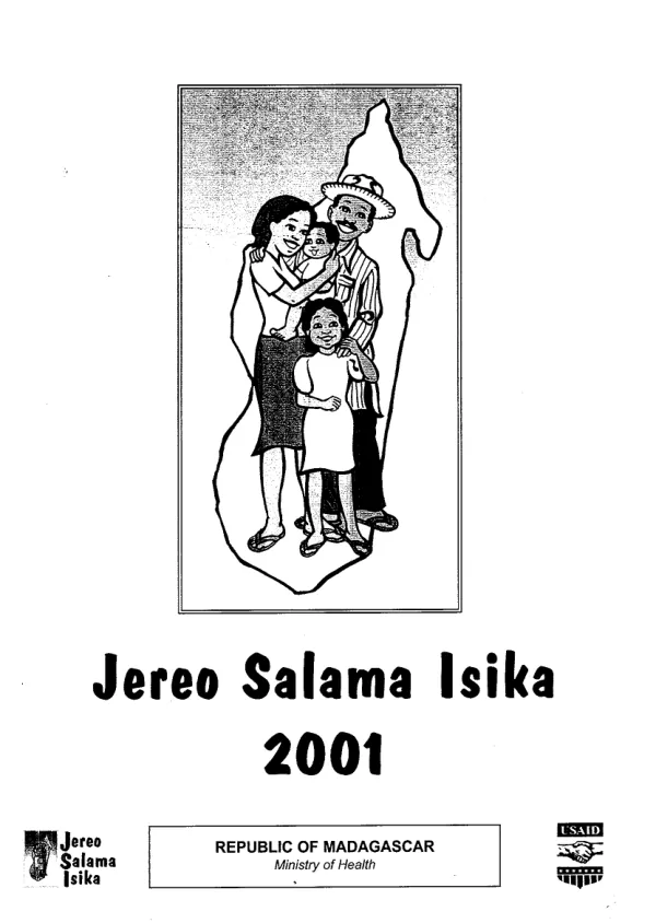Jereo Salama Isika = Look, we are healthy [project] 2001 : [annual report]