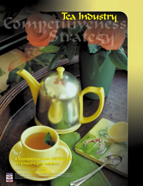A competitiveness strategy for Sri Lanka"s tea industry