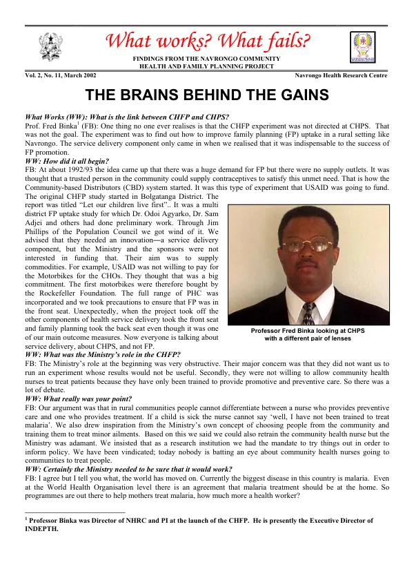 The brains behind the gains