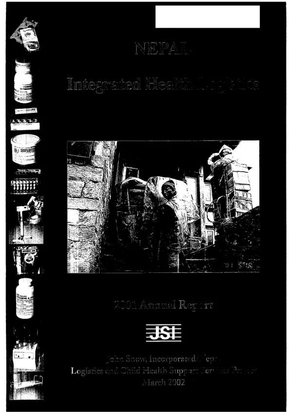 Nepal : integrated health logistics 2001 annual report