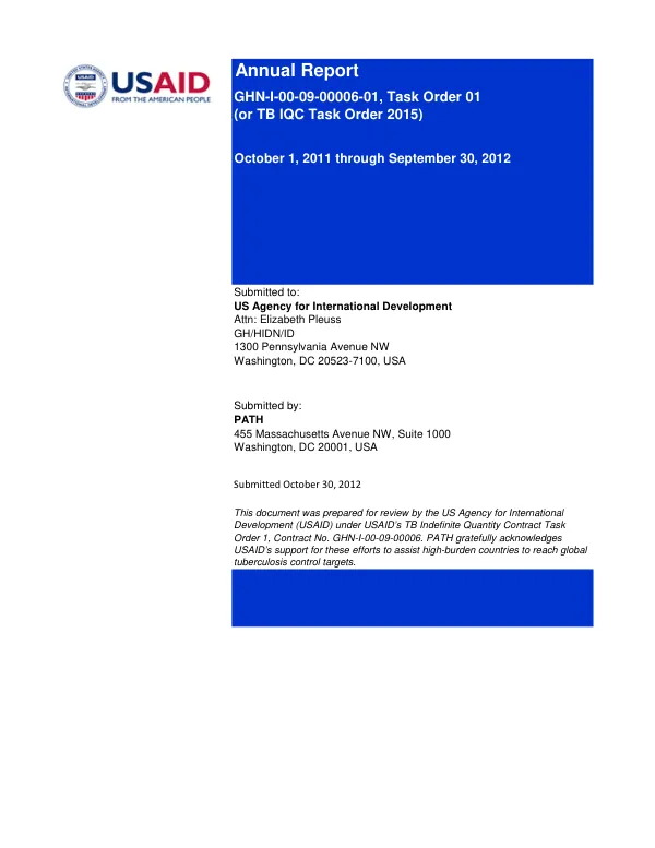 PATH TO2015 Mexico Annual Report