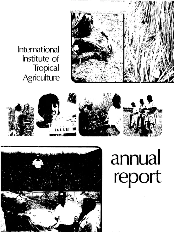 1980 annual report : International Institute of Tropical Agriculture