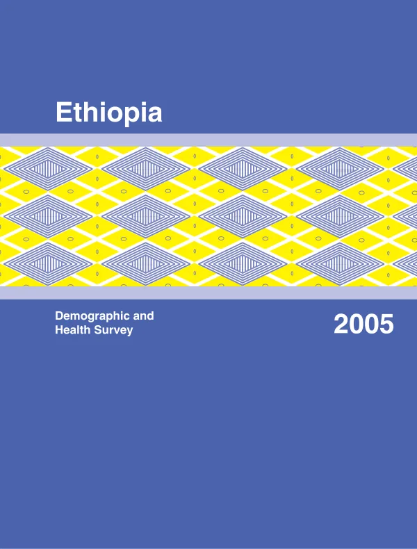 Ethiopia demographic and health survey 2005