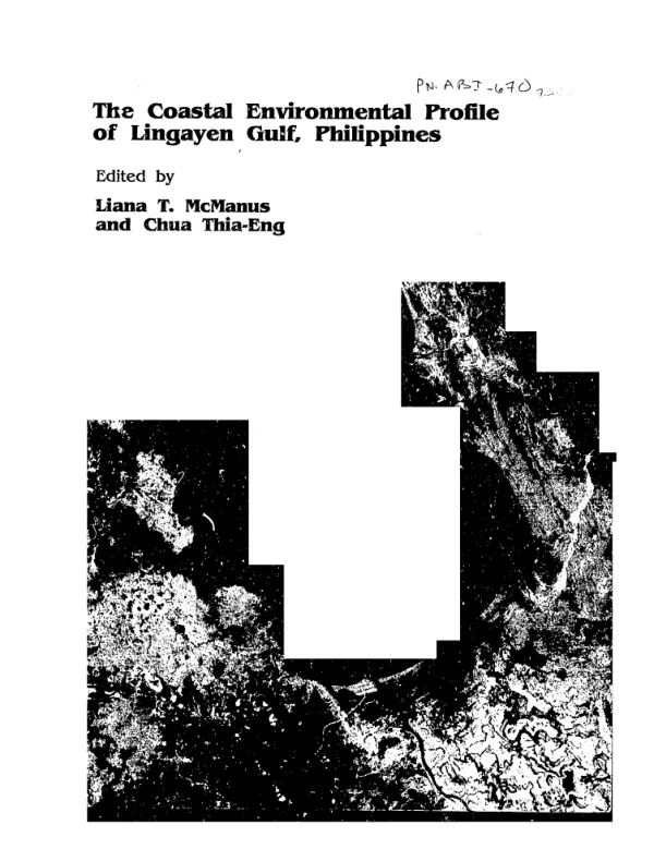 Coastal environmental profile of Lingayen Gulf, Philippines