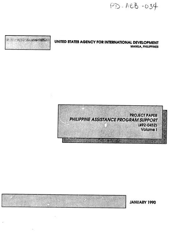 Philippines assistance program support