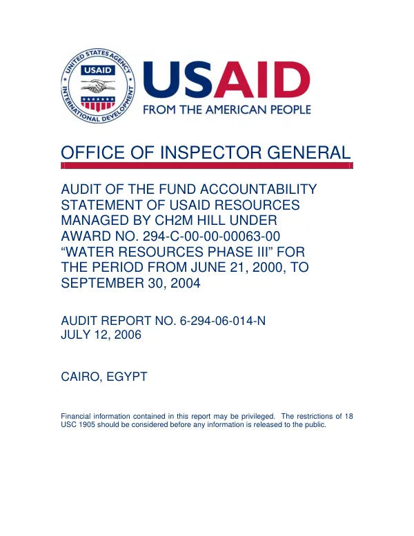 Formative evaluation report : human resources development assistance project