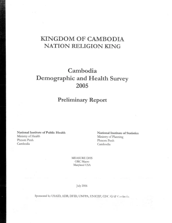 Mali -- communication for vitamin A : field study in Macina, November 28-December 5, 1989