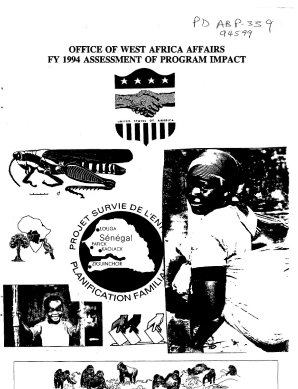Office of West Africa Affairs : FY 1994 assessment of program impact