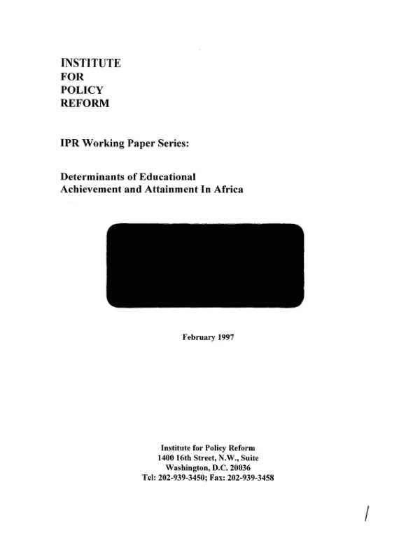 Textbooks, class size, and test scores : evidence from a prospective evaluation in Kenya