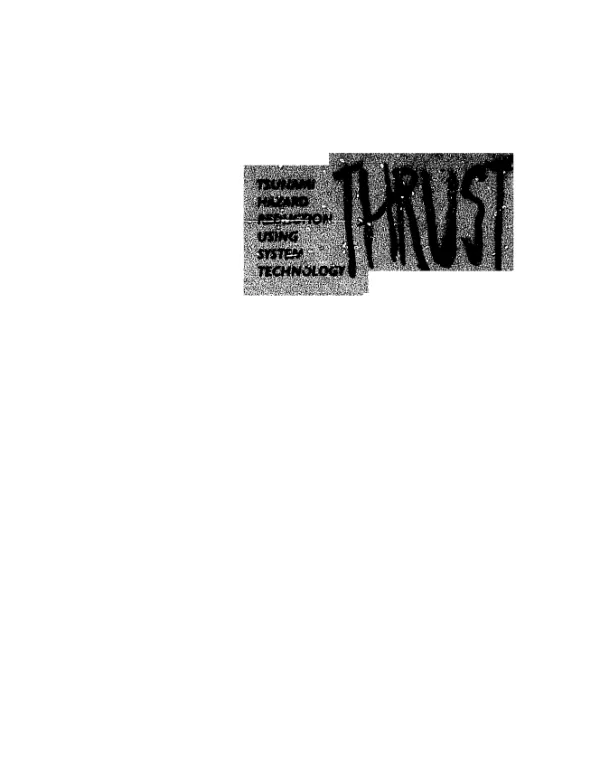 THRUST : third annual report