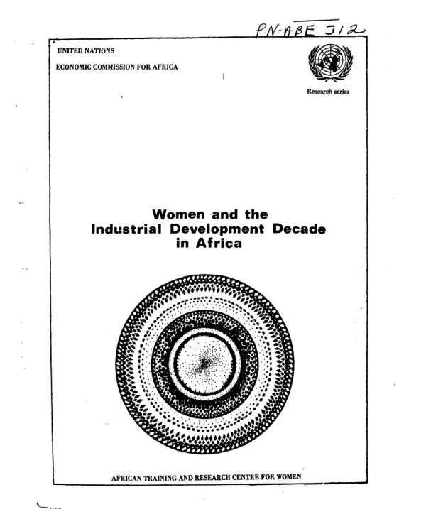Women and the industrial development decade in Africa