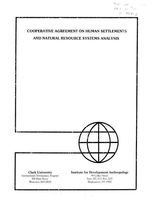Lowland settlement in San Julian, Bolivia : project success and regional underdevelopment