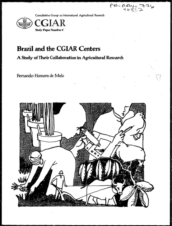 Brazil and the CGIAR centers : a study of their collaboration in agricultural research