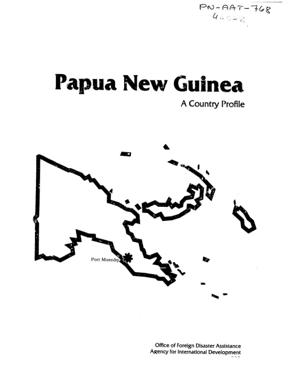 Papua New Guinea : a country profile