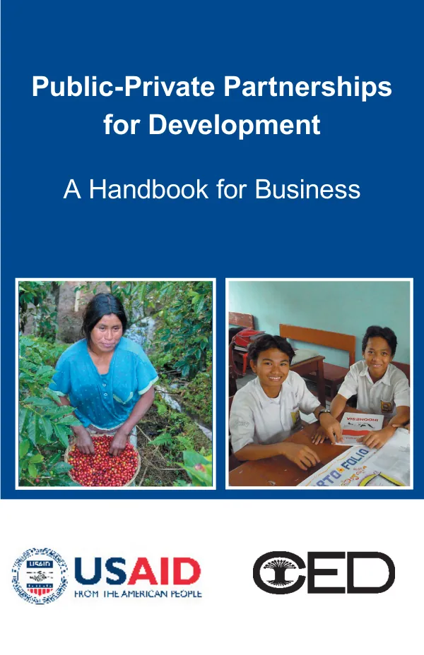 Public-private partnerships for development : a handbook for business