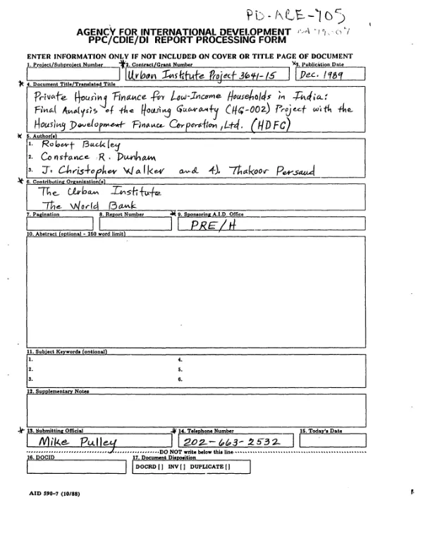 A due diligence tool for savings and credit cooperatives (SACCOs)