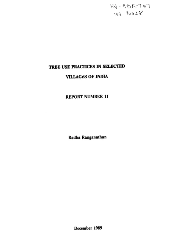 West Africa cotton improvement program (WACIP) : program description