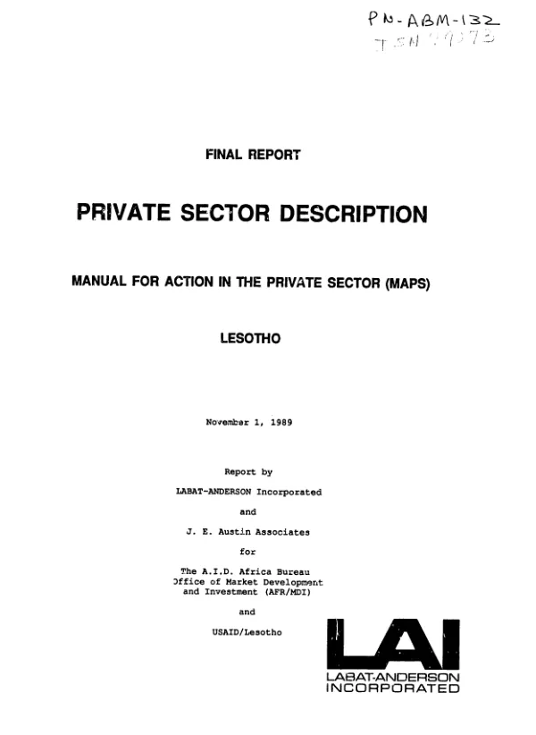 Warehouse receipt financing - a banking perspective : final report