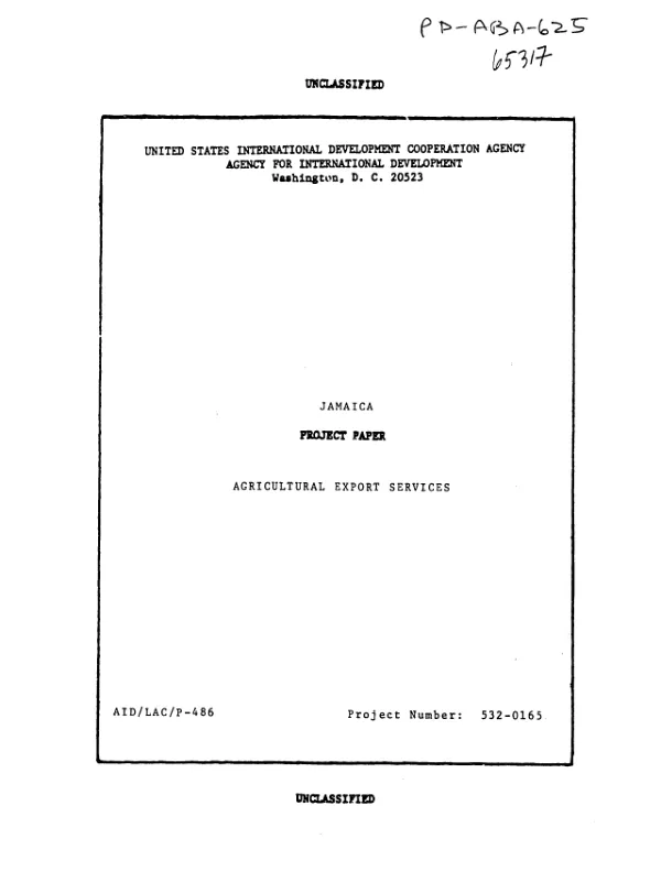 Agricultural export services