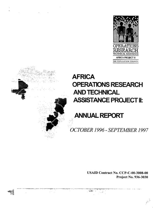 AID agreement no. 674-0303-G-SS-9049-00 with the Institute for Democratic Economic Development to enable it to undertake essential analyses and planning activities related to the possible establishment of a black business `think tank"
