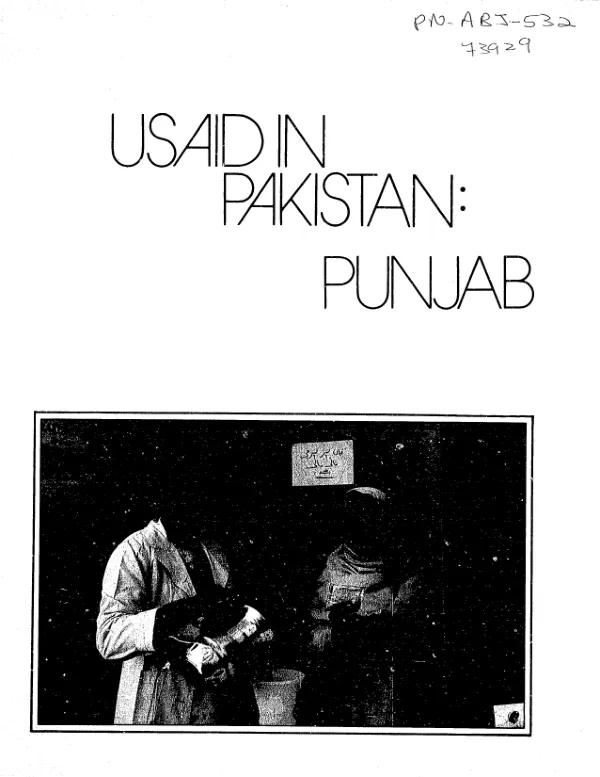 USAID in Pakistan : Punjab