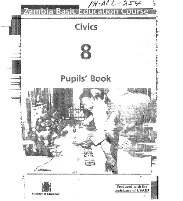 Zambia basic education course : civics 8 pupil"s book