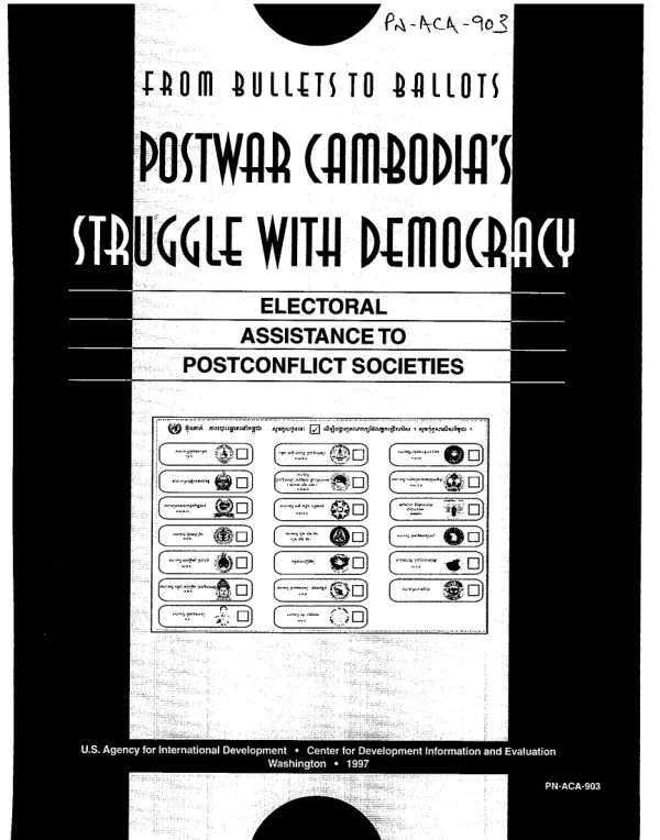 Postwar Cambodia"s struggle with democracy