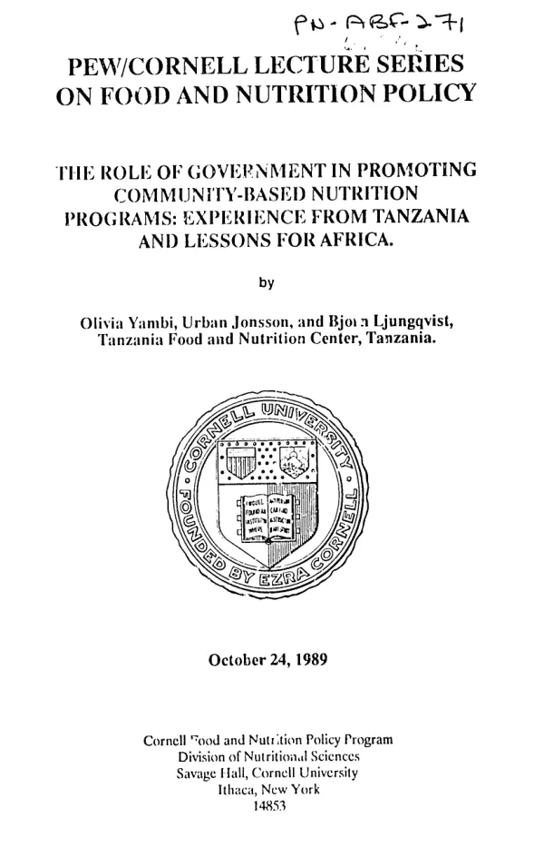 Partners for financial stability (PFS) program
