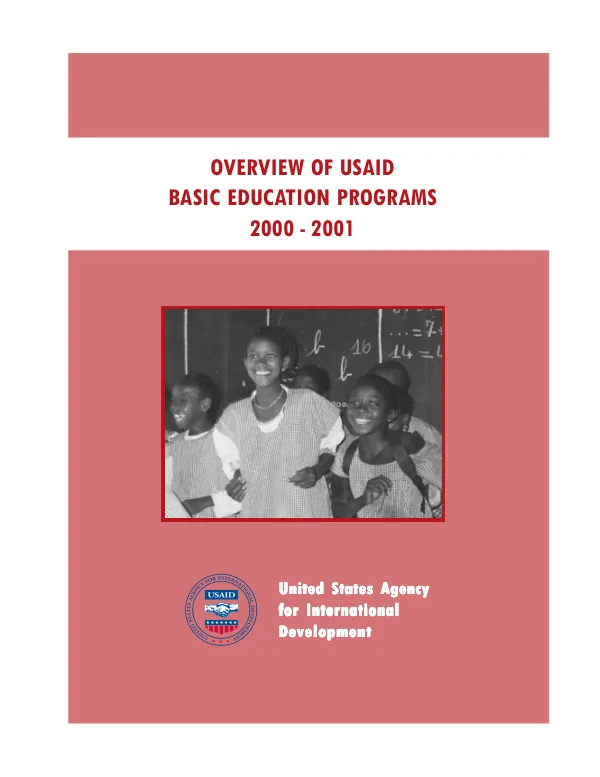 Overview of USAID basic education programs 2000-2001