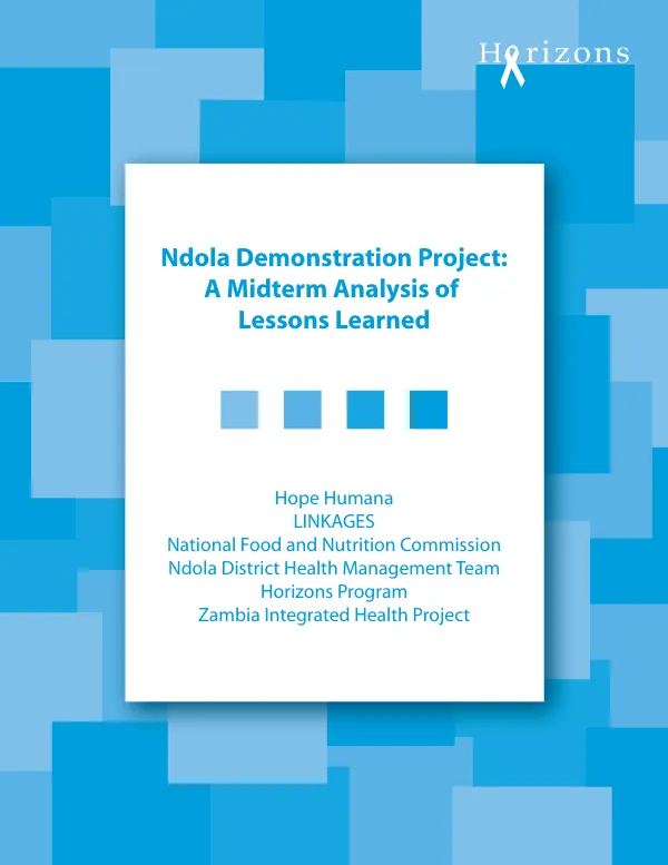 Ndola demonstration project : a midterm analysis of lessons learned