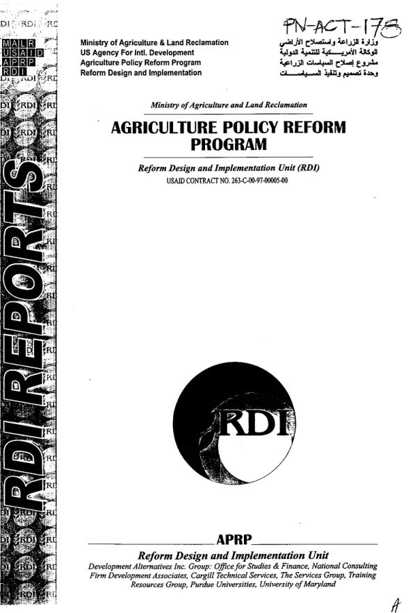 RDI [Reform Design and Implementation Unit] public awareness activity report