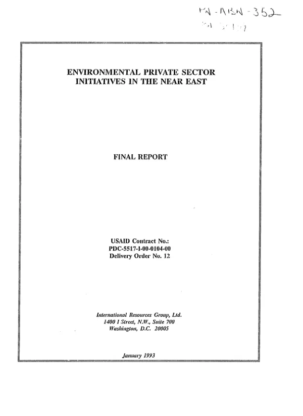Kenya rural water supply : programs, progress, prospects -- report of a project impact evaluation