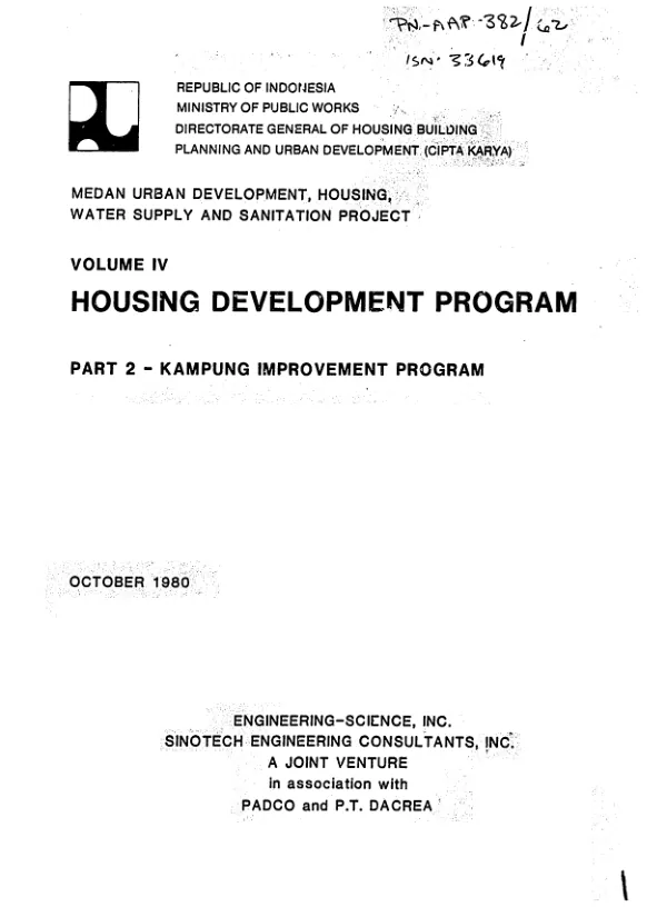 Kampung improvement program