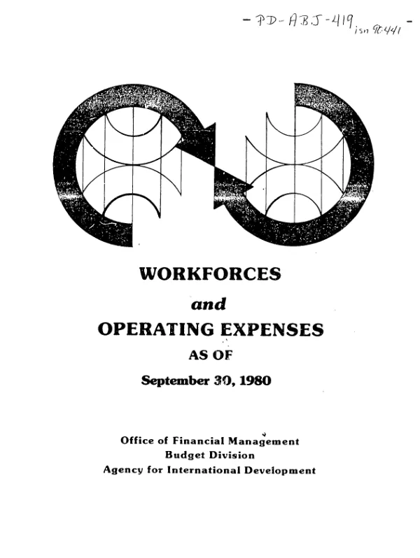 Workforces and operating expenses as of September 30, 1980