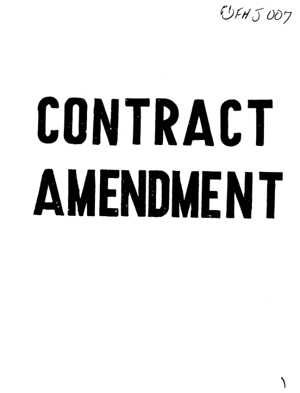 AID contract no. AID/CM/PHA-G-73-19 with Private Agencies Collaborating Together, Inc. (PACT) to increase the quantity, improve the effectiveness, and upgrade the administration of PACT development programs in LDCs